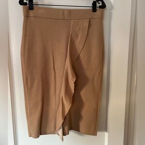 NWT Ann Taylor Factory Knit Skirt with Ruffle